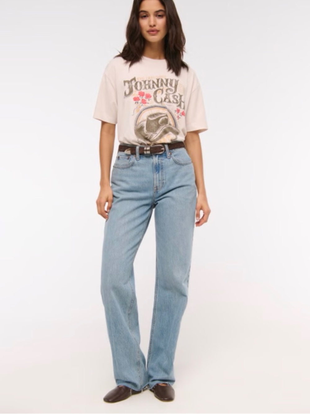 Abercrombie & Fitch “The Loose High Rise” jeans